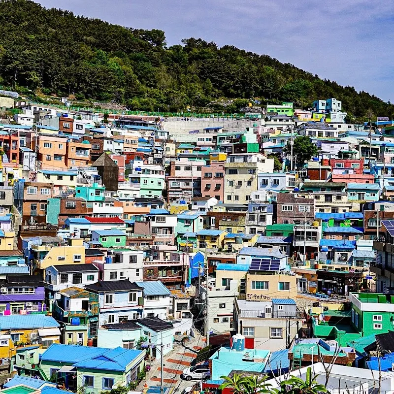 Gamcheon Culture Village tourist attraction in Busan, BSN