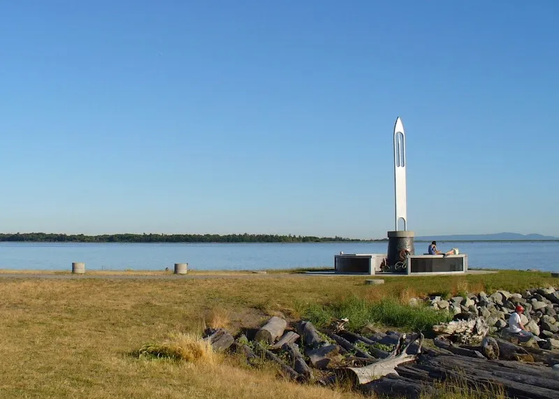 Garry Point Park park in Richmond, BC
