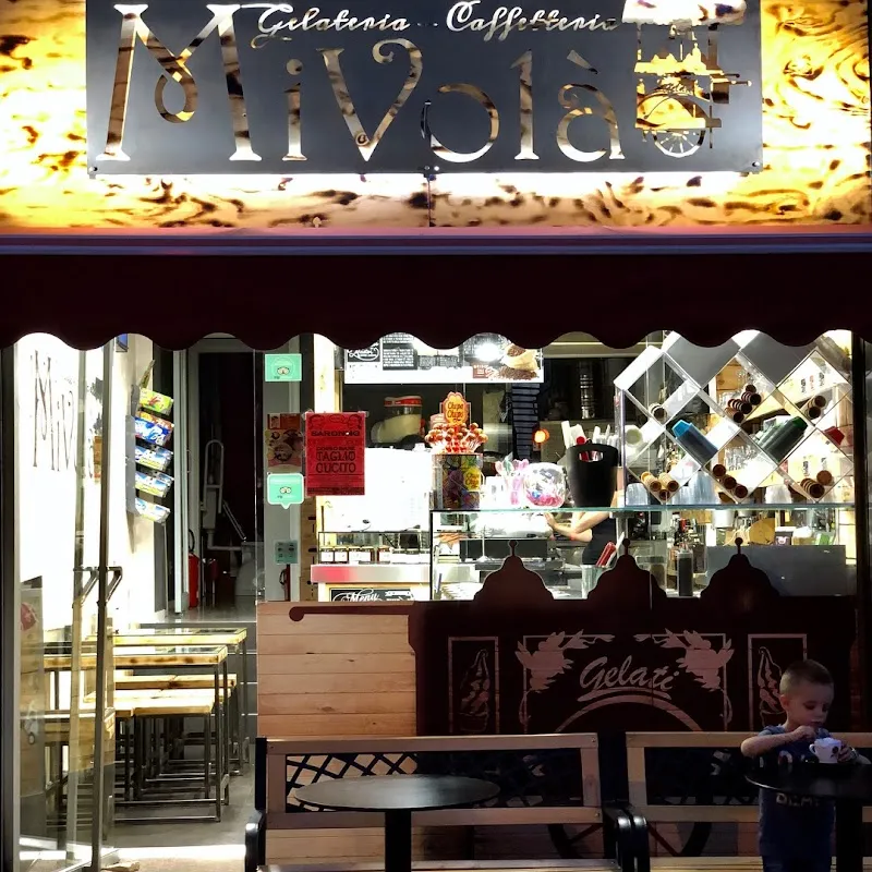 Gelateria Millefiori ice cream in Saronno, Lombardy