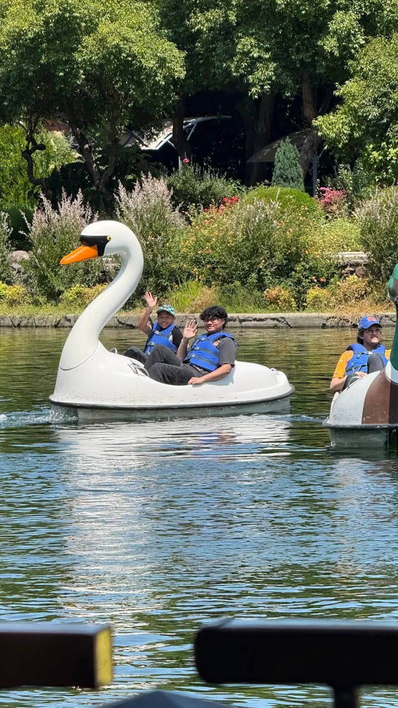 Gilroy Gardens Family Theme Park garden in Gilroy, CA