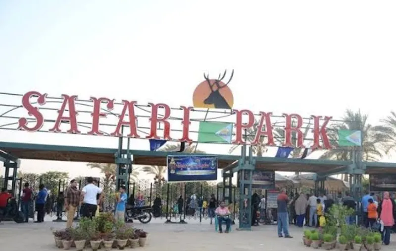 Giza Park amusement park in Imbaba, Cairo