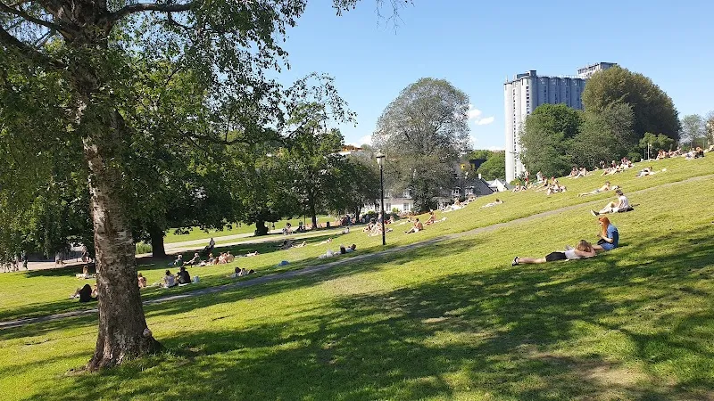 Grünerhagen park in Oslo, OSL