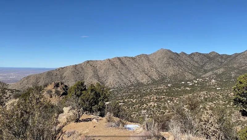 Grand Enchantment Trail - Tramway Trail Segment Trailhead hiking area in Four Hills, NM