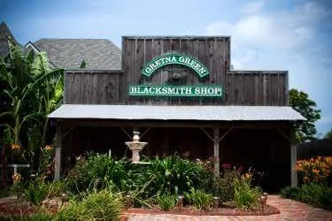 Gretna Green Blacksmith Shop museum in Gretna, LA