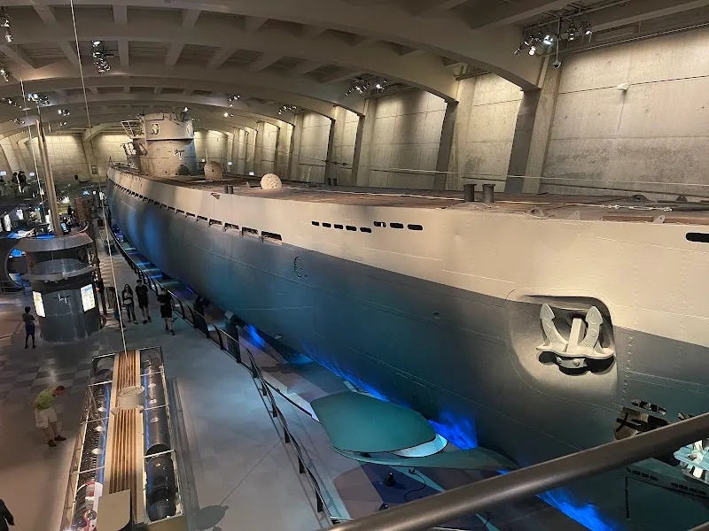 Griffin Museum of Science and Industry tourist attraction in Chicago, IL