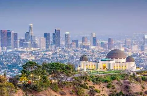 Griffith Park park in Los Angeles, CA