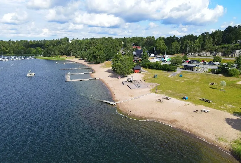 Grisslinge Havsbad beach in Värmdö, Stockholm