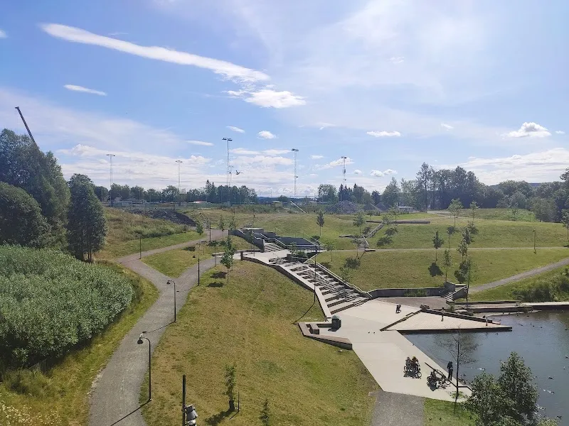 Grorudparken park in Grorud, Oslo