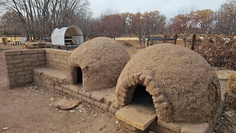 Gutierrez-Hubbell House museum in Alameda, NM