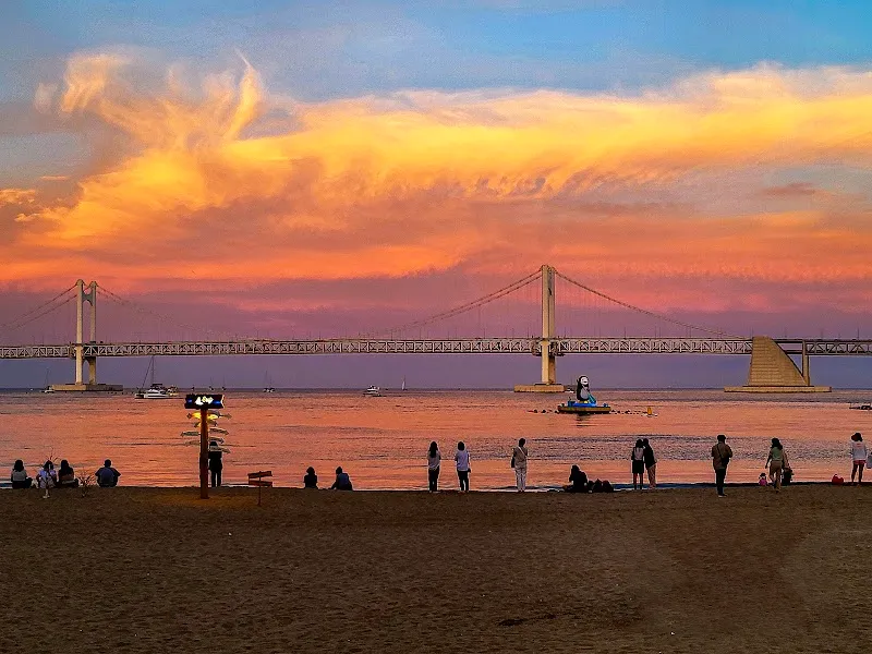 Gwangalli Beach beach in Gwangalli, Busan