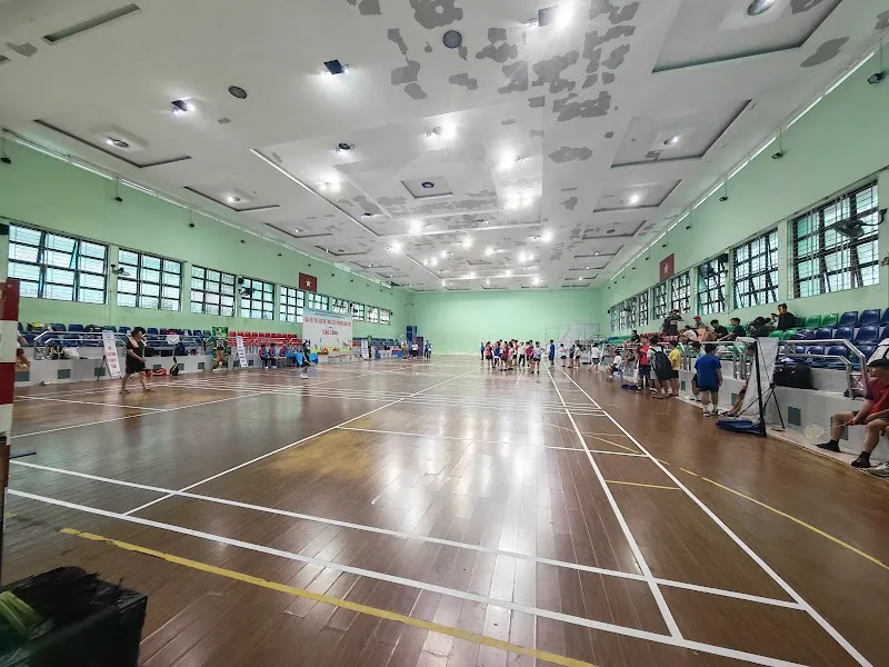 Gymnastics CENTER Binh Thanh District parking lot in Binh Thanh, HCMC
