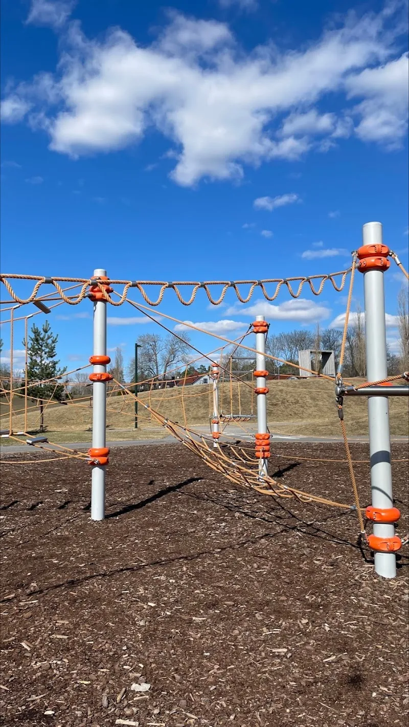 Hägerneholmsparken playground in Täby, Stockholm