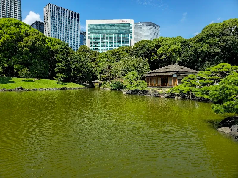 Hamarikyu Gardens garden in Minato, Tokyo