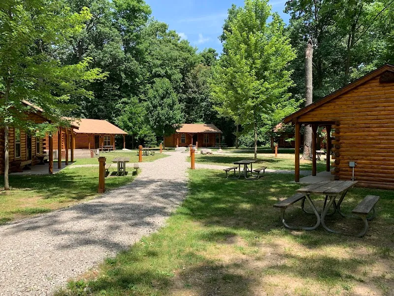 Hawk Woods Park and Campground nature preserve in Farmington Hills, MI