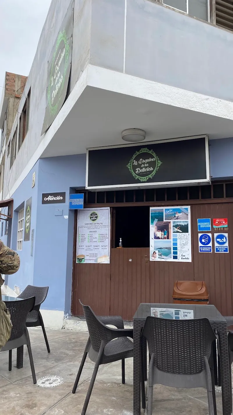 Heladería San Bartolo ice cream in San Bartolo, Lima