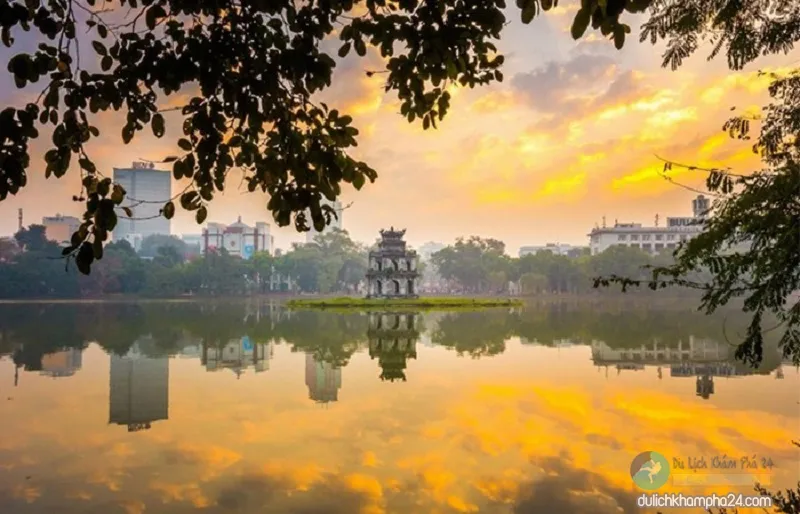 Hoàn Kiếm Lake lake in Hanoi, HN