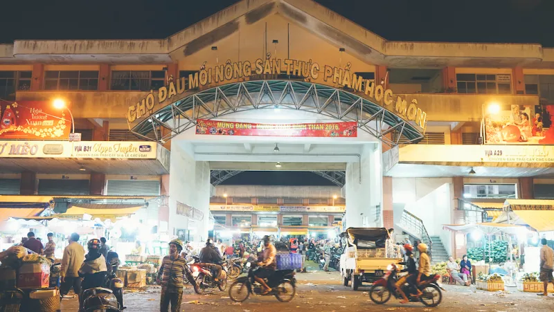 Hoc Mon Agricultural Products Wholesale Market farmers market in Hoc Mon, HCMC