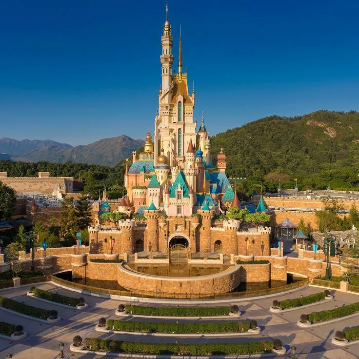 Hong Kong Disneyland tourist attraction in Hong Kong, HK