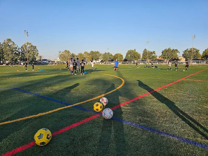 Hoover Park park in Redwood City, CA