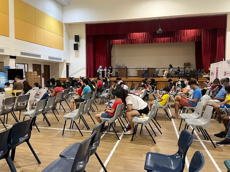 Hougang Community Club community center in Hougang, SG