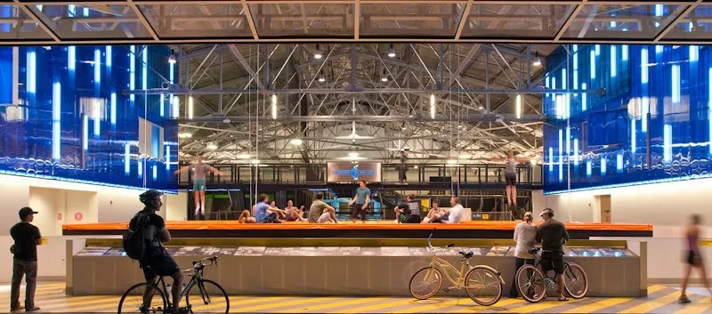 House of Air Trampoline Park and Café amusement center in San Francisco, CA