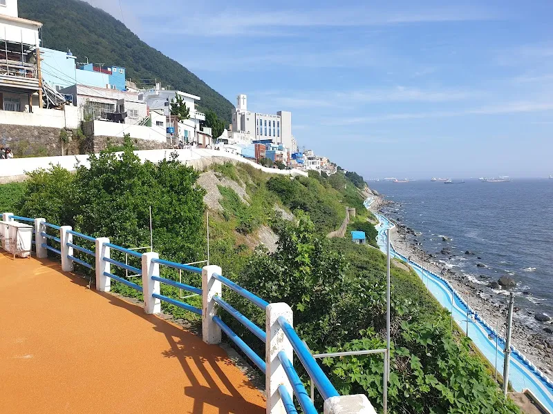 Huinnyeoul Culture Village tourist attraction in Yeongdo-gu, Busan
