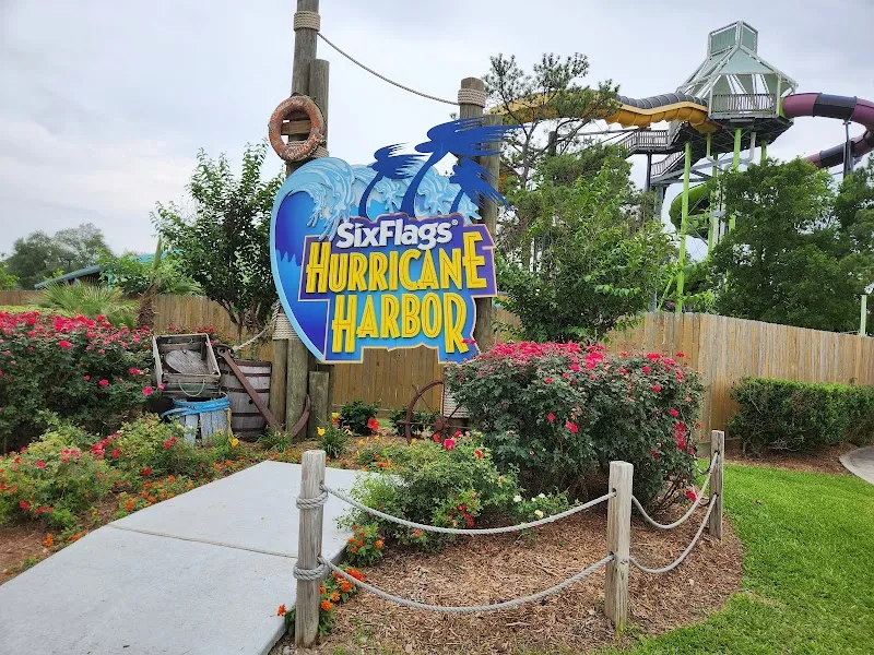 Hurricane Harbor Splashtown water park in Spring, TX