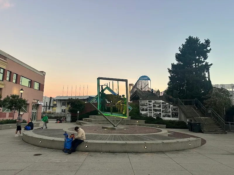 Hyack Square park in New Westminster, BC