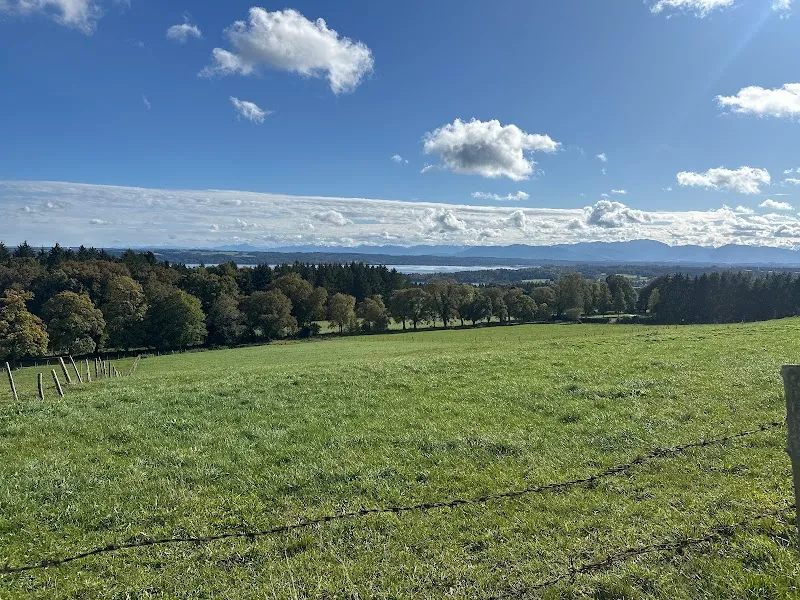 Ilkahöhe hiking area in Tutzing, BY
