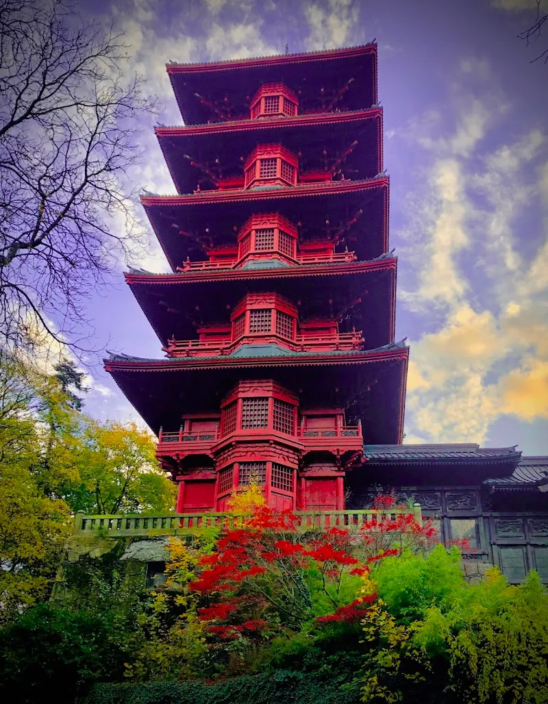 Japanese Tower tourist attraction in Laeken, BRU