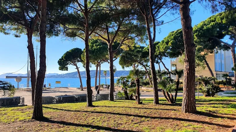 Jardin de la Pinède park in Juan-les-Pins, PACA