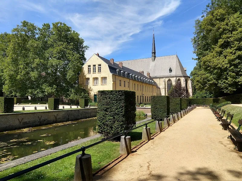 Jardins de l'Abbaye de la Cambre park in Uccle, BRU