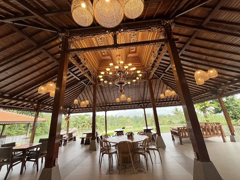 Jatiluwih Eco Farm restaurant in Jatiluwih, Bali