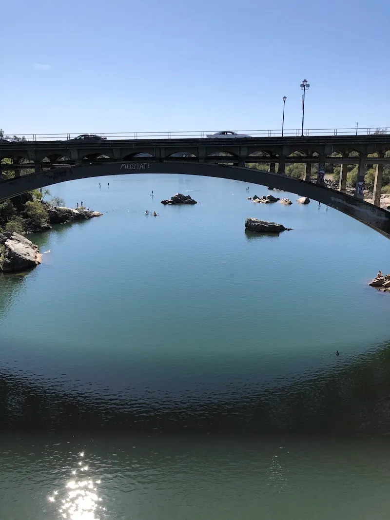Jedediah Smith Memorial Trail route in Sacramento, CA