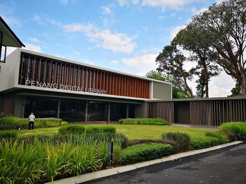 Jelutong Public Library Children's Section library in Jelutong, Penang