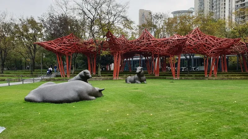 Jing'an Sculpture Park park in Shanghai, SH