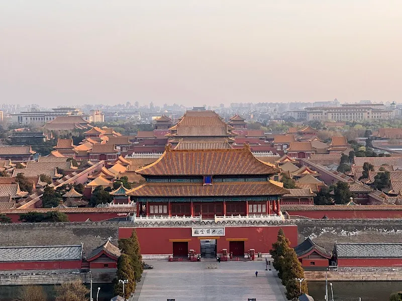 Jingshan Park park in Beijing, BJ