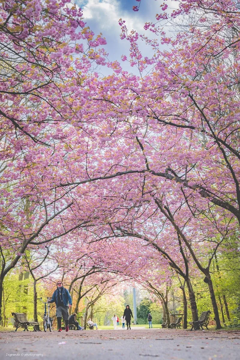 Josaphat Park park in Auderghem, BRU