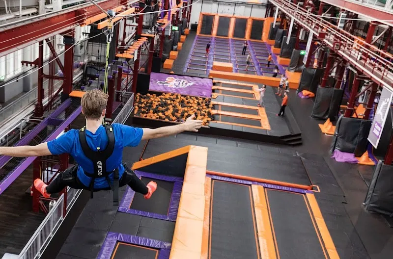 JUMP House Reinickendorf sports complex in Berlin, BE