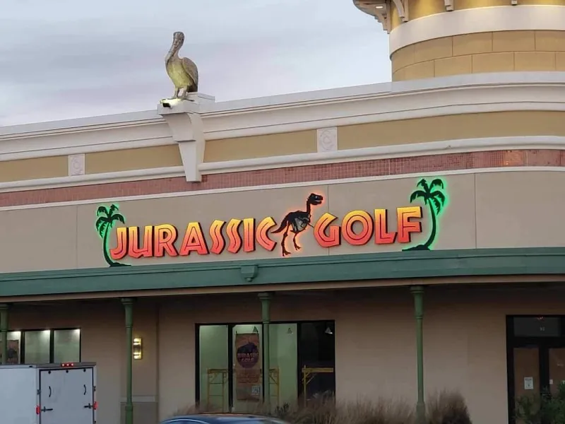 Jurassic Golf miniature golf course in Gulf Shores, AL