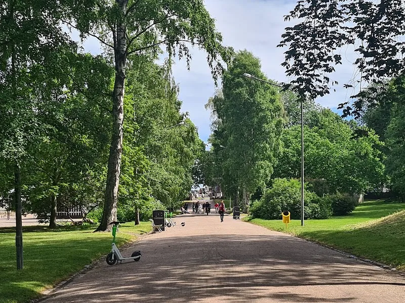 Kaisaniemi Park city park in Helsinki, HEL