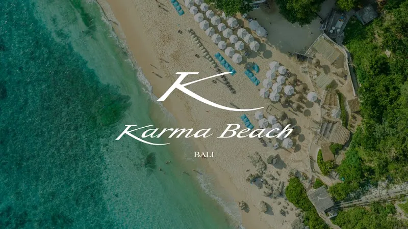 Karma Kandara Beach Club beach in Canggu, Bali