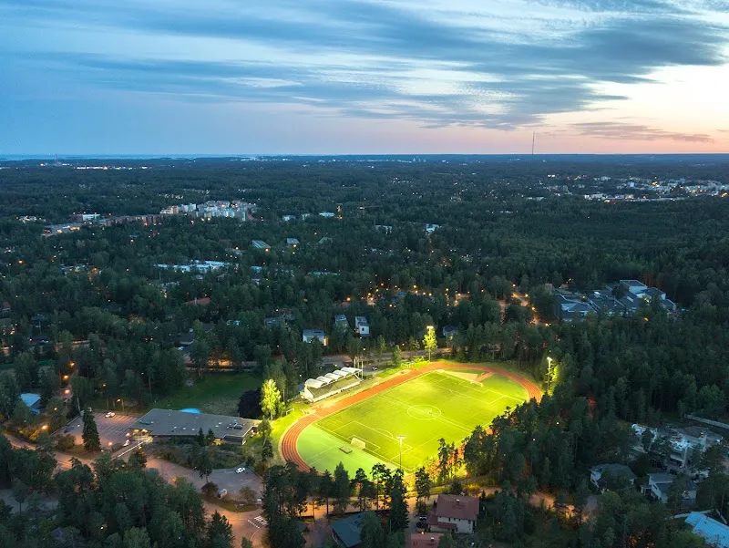 Kauniaisten keskuskenttä stadium in Kauniainen, Uusimaa