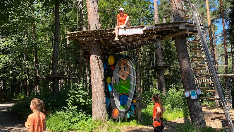 Kletterpark Waldbad Anif Salzburg adventure sports center in Salzburg, SBG