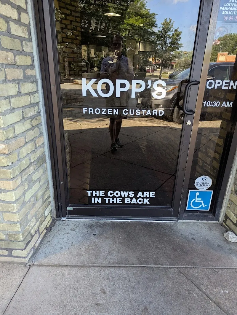 Kopp's Frozen Custard Ice Cream & Frozen Yogurt in Milwaukee, WI