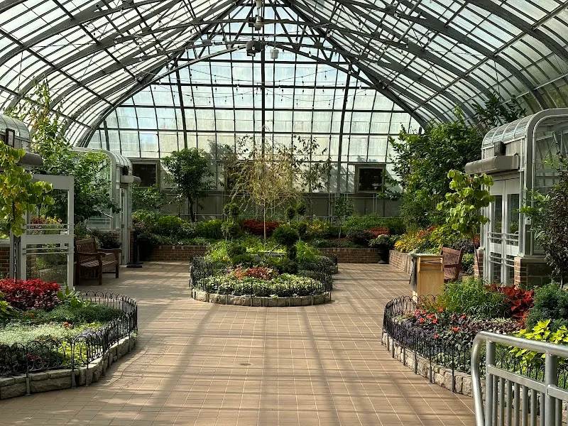 Krohn Conservatory botanical garden in Cincinnati, OH