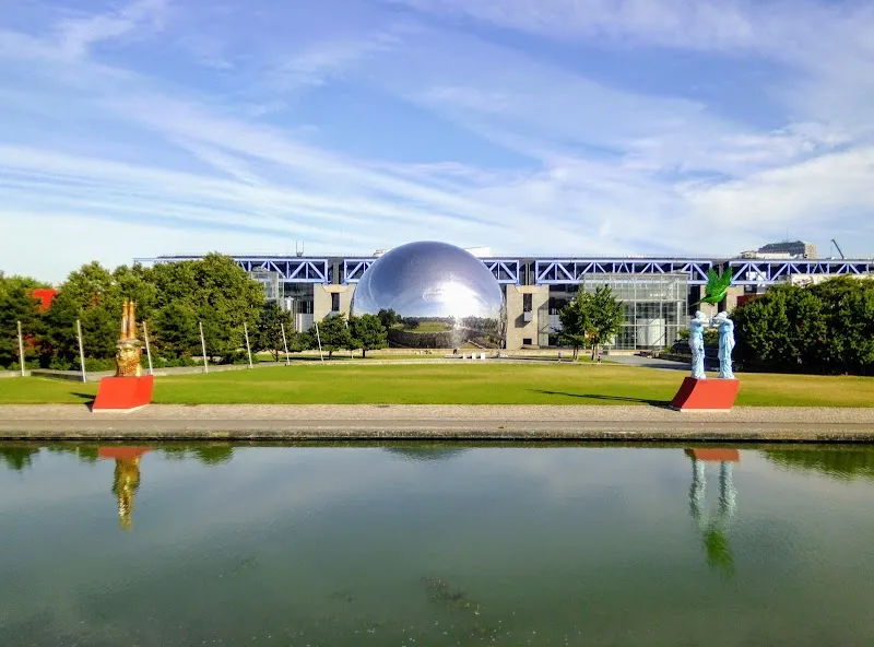 La Villette park in Paris, IDF