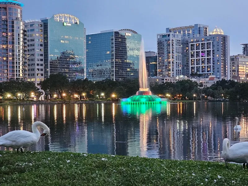 Lake Eola Park park in Orlando, FL