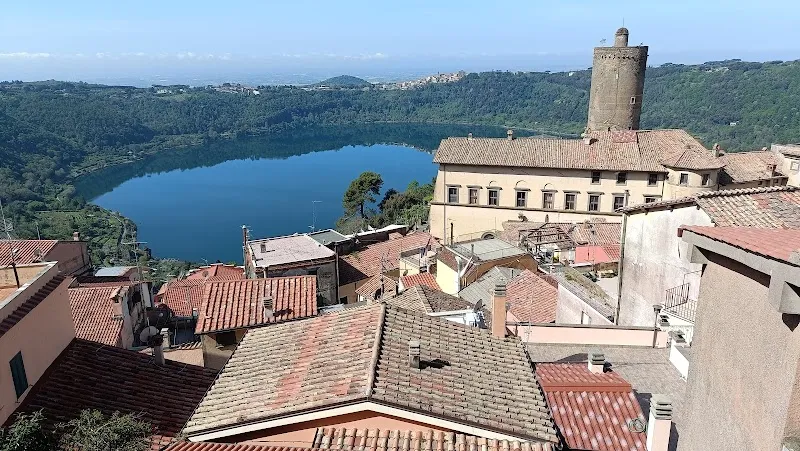 Lake Nemi lake in Castelli Romani, Lazio