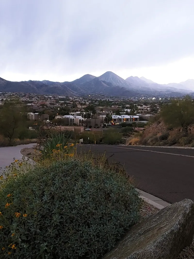 Lake Overlook Trail route in Fountain Hills, AZ